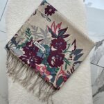 İPEKEVİ DESENLİ İPEK ŞAL