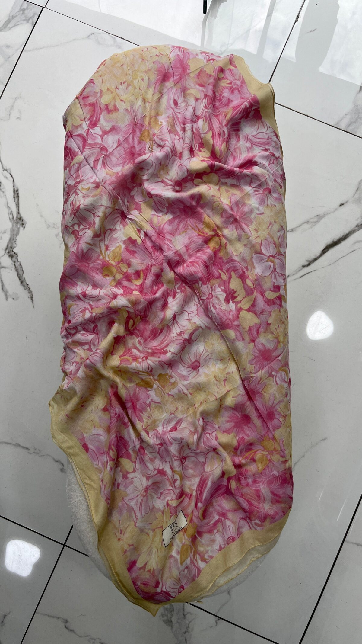 FRESH SCARF DESENLİ RAMİ ŞAL - Görsel 2