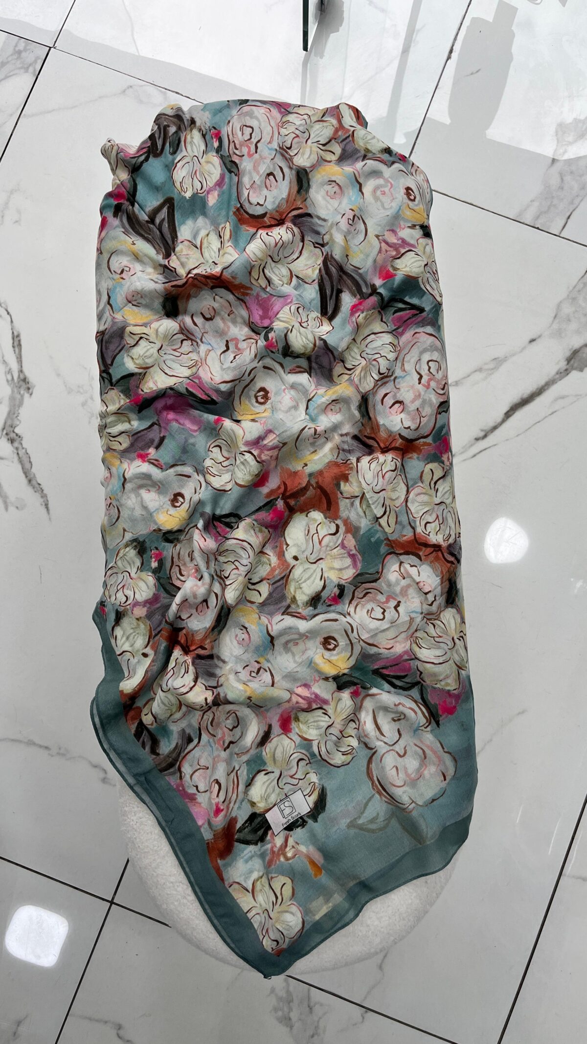 FRESH SCARF DSENLİ RAMİ ŞAL - Görsel 2